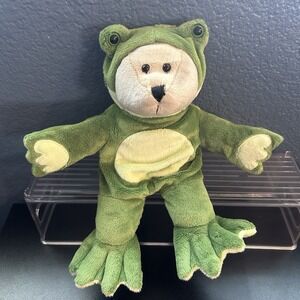 Vintage 2005 Starbucks Bearista Bear 39th Edition Wearing Frog Costume